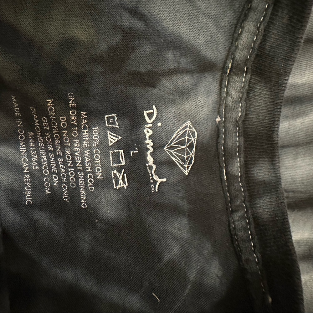 Diamond Supply Co. Blue Graphic Tee - Picture 2 of 2